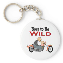 Biker Keyring Key Chain