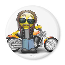 Biker magnets