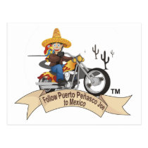 Biker Mexican Joe Post Card postcards