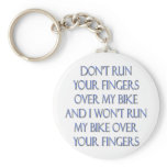 Biker Motorcycle Design Keychain