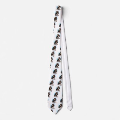 Biker Pug Dog Ties by shutterpug