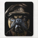Biker Pug mousepads