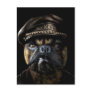 Biker Pug Post Cards