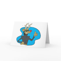 Biker Reindeer cards