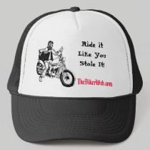 Biker, Ride itLike YouStole It! hats