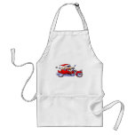 Biker Santa aprons