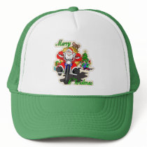 Biker santa hats