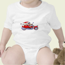 Biker Santa t-shirts