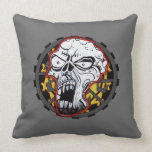 Biker Skull American MoJo Pillow pillows