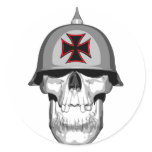 Biker Skull Stickers