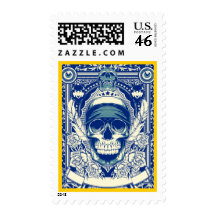 Biker stamp
