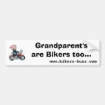 Biker Sticker Bumper Sticker