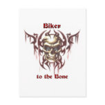 Biker to the Bone Post Cards