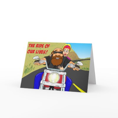 Biker Valentine Card by rpiston