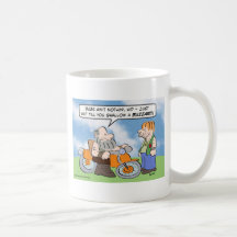 Biker wars about swallowing buzzards. mug