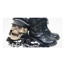 BikerLeather033109 Photo Cards