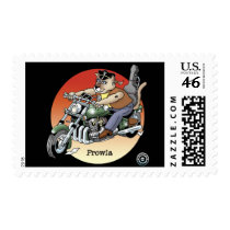 Bikers are Animals© - Prowla postage