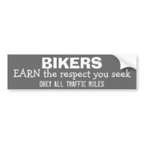 'Bikers' Bumper Sticker