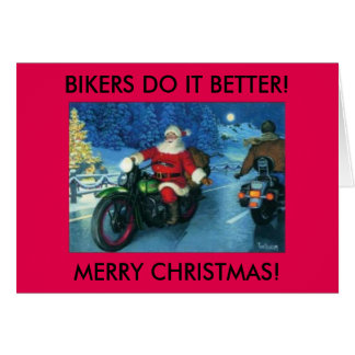 Biker Christmas Cards, Biker Christmas Card Templates, Postage, Invitations, Photocards &amp; More