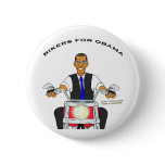 Bikers for Obama Button