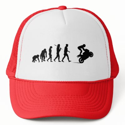 Bikers Motorcycle Racing Motorhead Motorbike Hats by Funkart