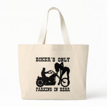 Biker's Only Parking In Rear Bags