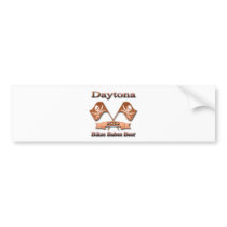 Bikes Babes Beer 2012 Daytona red Bumper Stickers