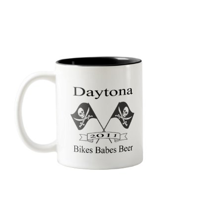 Bikes Babes Beer Mug by DesignsbySylvia