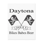 Bikes Babes Beer Postcard