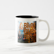 Bikes Blues BBQ Gifts Mugs