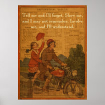 Biking Back to School Poster