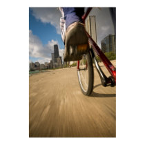 Biking Chicago's Lakefront posters by sgadomski Biking Chicago's Lakefront posters