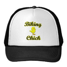 Biking Chick Trucker Hat