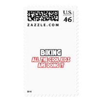 Biking...Cool Kids postage
