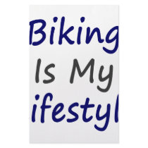 Biking Is My Lifestyle Stationery Paper