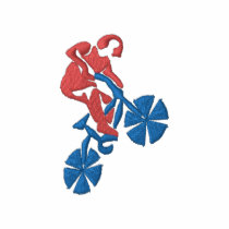 Biking Logo embroidered shirts by ZazzleEmbroidery Biking Logo embroidered shirts