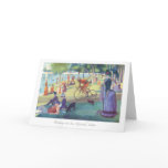 Biking on La Grande Jatte greeting card