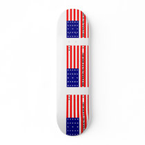 Bikini Atoll, Panama flag Custom Skate Board