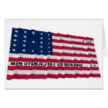 Bikini Atoll Waving Flag Cards
