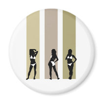 Bikini Babes magnets