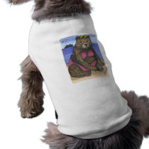 Bikini Bear at the Beach pet clothing