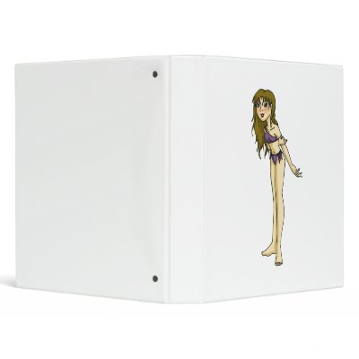 Bikini Vinyl Binders by thedustyphoenix