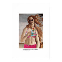 Bikini Birth of Venus posters by clarachandler Bikini Birth of Venus posters