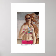 Bikini Birth of Venus Print