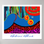 Bikini Blue ~ Print / Poster