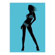 bikini girl 3 posters