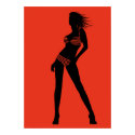 bikini girl 6 posters by MichelineKanzy bikini girl 6 posters