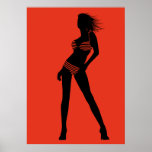 bikini girl 6 posters
