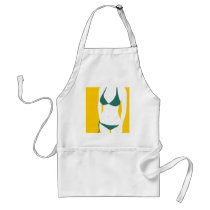 Bikini Girl aprons by Dentanarts Bikini Girl aprons