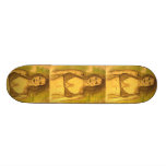 bikini girl art custom skate board